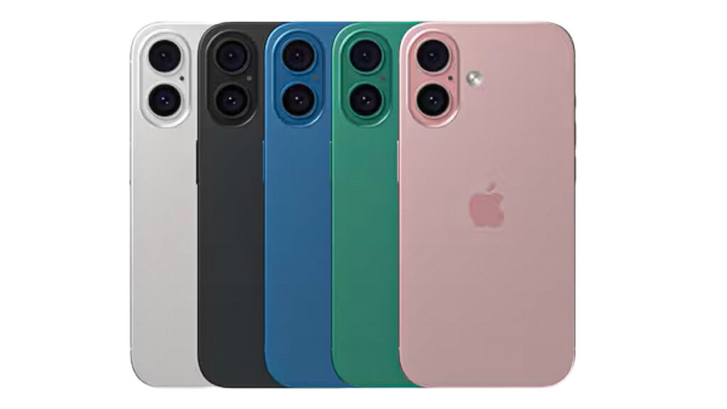 iPhone 16 Design and colours